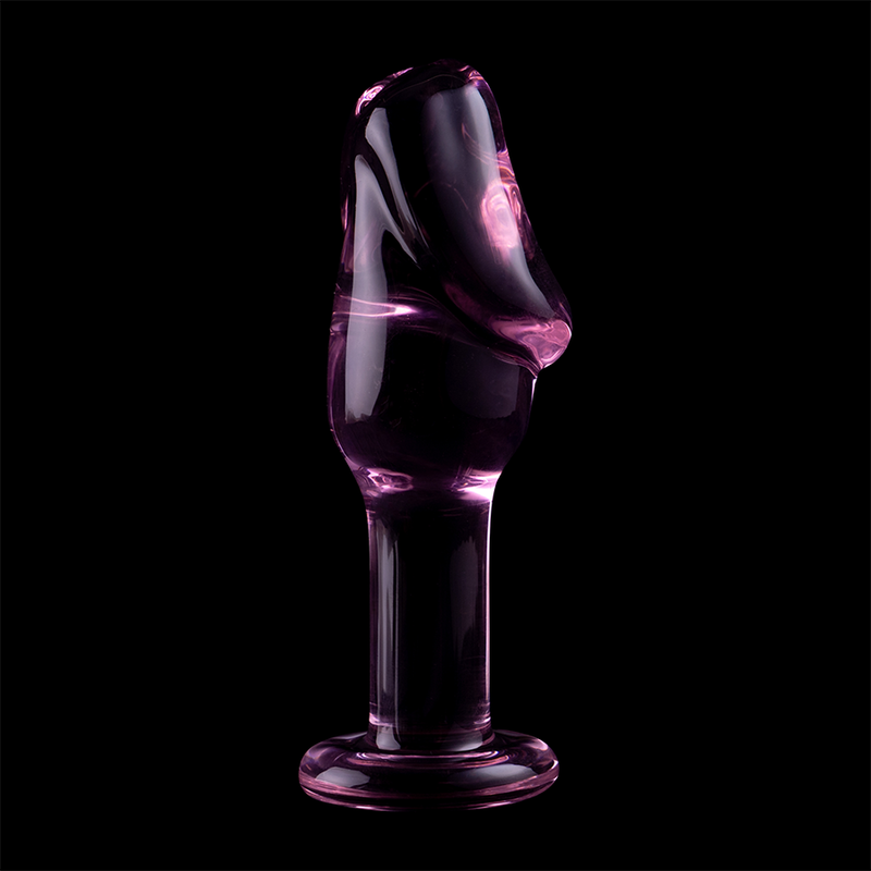 NEBULA SERIES BY IBIZA - MODELO 6 ANAL PLUG VIDRO BOROSILICADO TRANSPARENTE 12.5 CM -O- 4 CM - Sexshoptuga  Sexshoptuga 