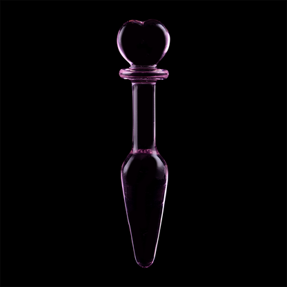 NEBULA SERIES BY IBIZA - MODELO 7 ANAL PLUG VIDRO BOROSILICADO TRANSPARENTE 13.5 CM -O- 3 CM - Sexshoptuga 