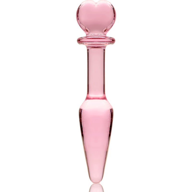 NEBULA SERIES BY IBIZA - MODELO 7 ANAL PLUG VIDRO BOROSILICADO TRANSPARENTE 13.5 CM -O- 3 CM - Sexshoptuga  Sexshoptuga 