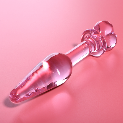 NEBULA SERIES BY IBIZA - MODELO 7 ANAL PLUG VIDRO BOROSILICADO TRANSPARENTE 13.5 CM -O- 3 CM - Sexshoptuga 