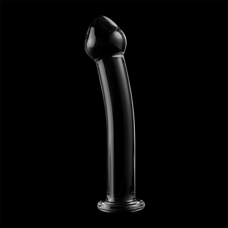 NEBULA SERIES BY IBIZA - MODELO 11 DILDO VIDRO BOROSILICADO TRANSPARENTE 16 CM -O- 3 CM Sexshoptuga 