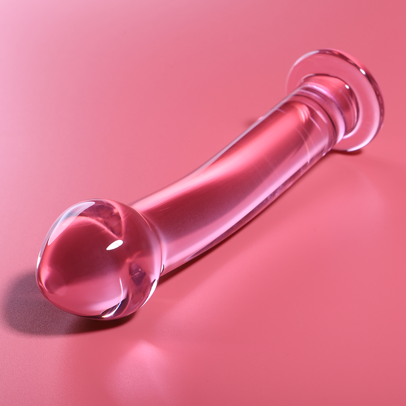 NEBULA SERIES BY IBIZA - MODELO 11 DILDO VIDRO BOROSILICADO TRANSPARENTE 16 CM -O- 3 CM Sexshoptuga 