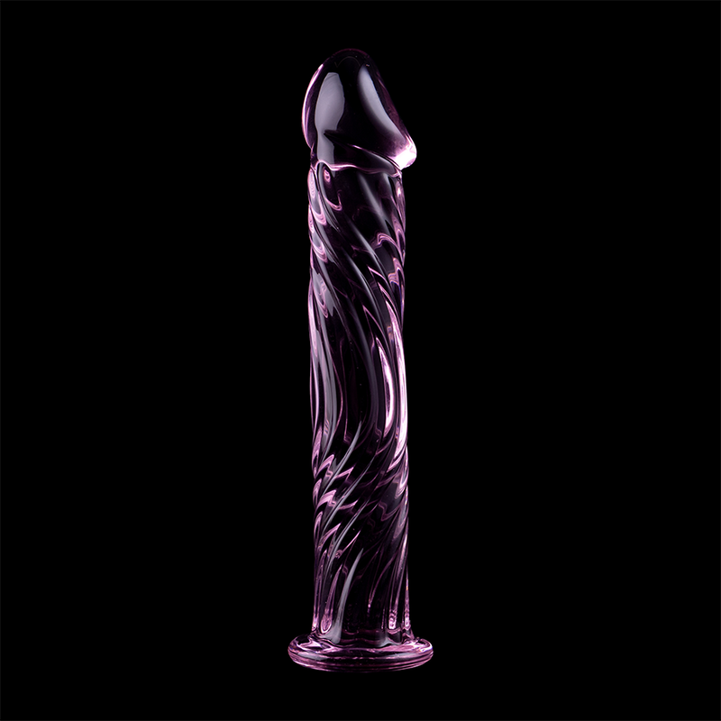 NEBULA SERIES BY IBIZA - MODELO 12 DILDO VIDRO BOROSILICADO TRANSPARENTE 17 CM -O- 3.5 CM Sexshoptuga 