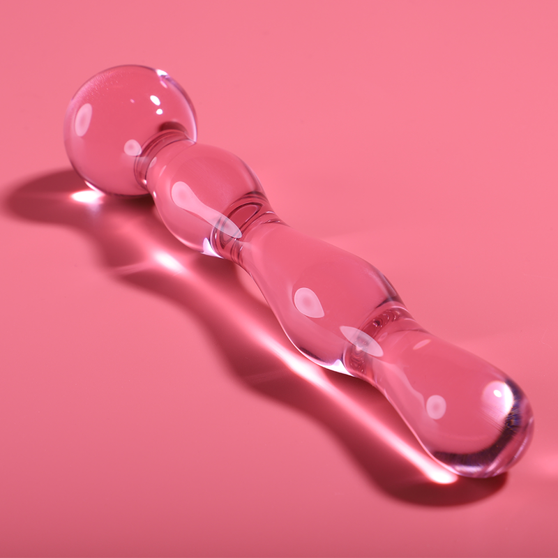 NEBULA SERIES BY IBIZA - MODELO 13 DILDO VIDRO BOROSILICADO TRANSPARENTE 18 CM -O- 3.5 CM - Sexshoptuga  Sexshoptuga 