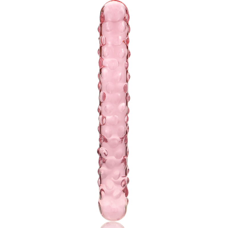 NEBULA SERIES BY IBIZA - MODELO 15 DILDO VIDRO BOROSILICADO TRANSPARENTE 18.5 CM -O- 3 CM - Sexshoptuga  Sexshoptuga 