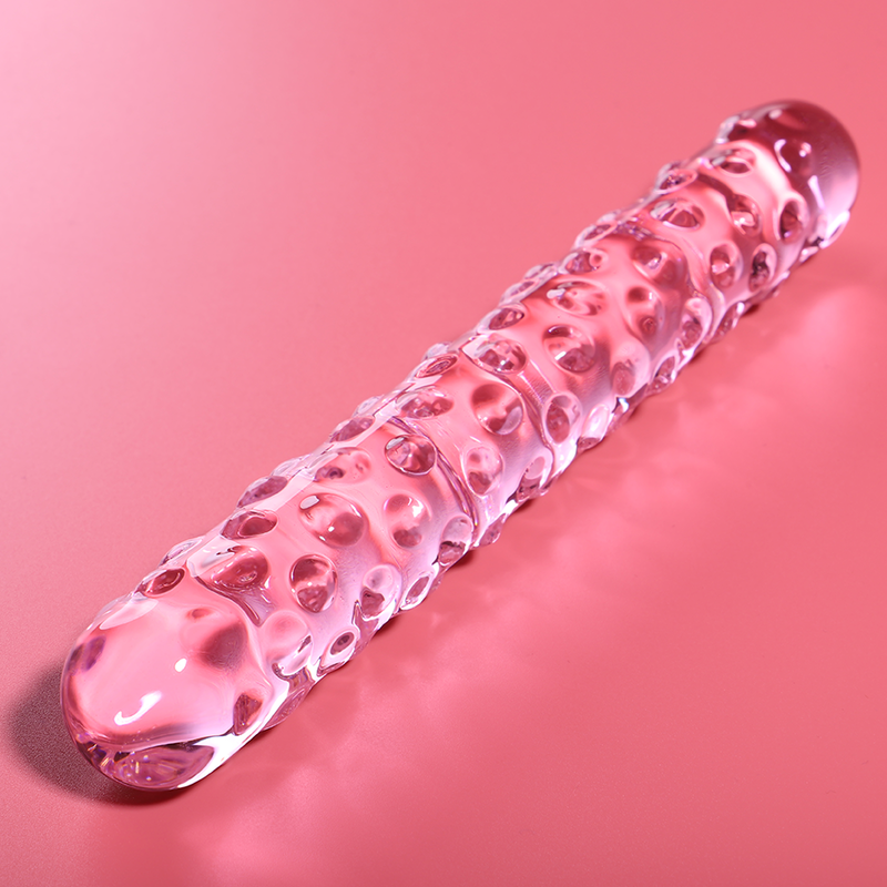 NEBULA SERIES BY IBIZA - MODELO 15 DILDO VIDRO BOROSILICADO TRANSPARENTE 18.5 CM -O- 3 CM - Sexshoptuga  Sexshoptuga 