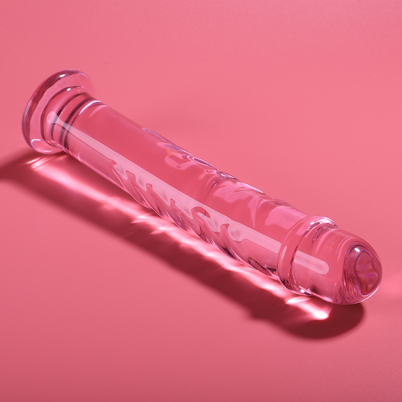 NEBULA SERIES BY IBIZA - MODELO 16 DILDO VIDRO BOROSILICADO TRANSPARENTE 18.5 CM -O- 3 CM - Sexshoptuga  Sexshoptuga 