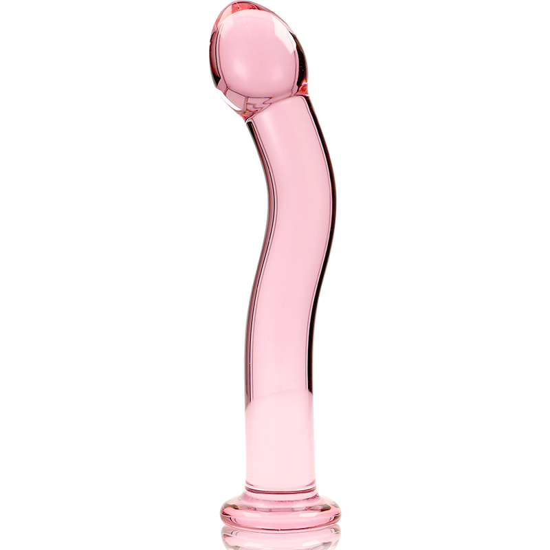 SÉRIE NEBULA BY IBIZA - MODELO 18 DILDO VIDRO BOROSILICADO TRANSPARENTE 18.5 CM -O- 3.5 CM - Sexshoptuga  Sexshoptuga 