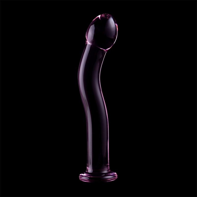 SÉRIE NEBULA BY IBIZA - MODELO 18 DILDO VIDRO BOROSILICADO TRANSPARENTE 18.5 CM -O- 3.5 CM - Sexshoptuga  Sexshoptuga 