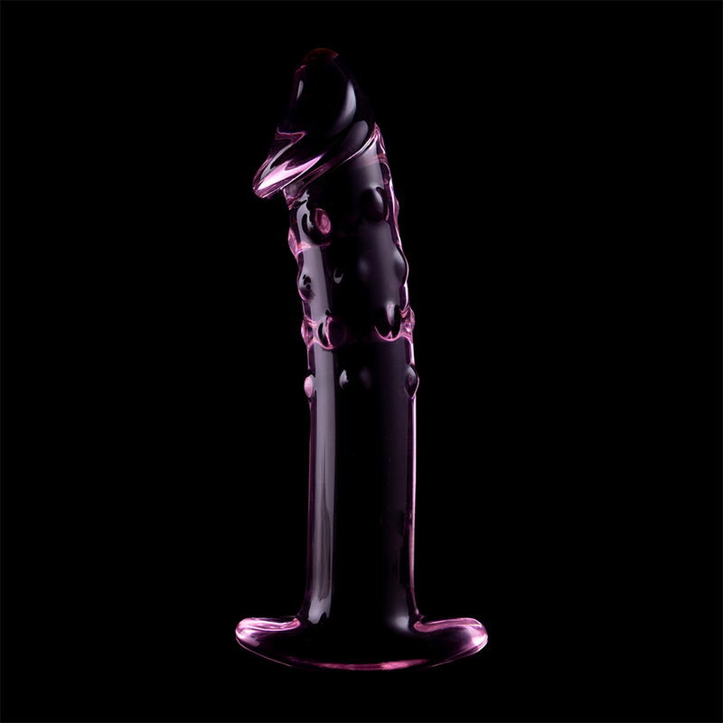 NEBULA SERIES BY IBIZA - MODELO 19 DILDO VIDRO BOROSILICADO TRANSPARENTE 18.5 CM -O- 4 CM - Sexshoptuga  Sexshoptuga 