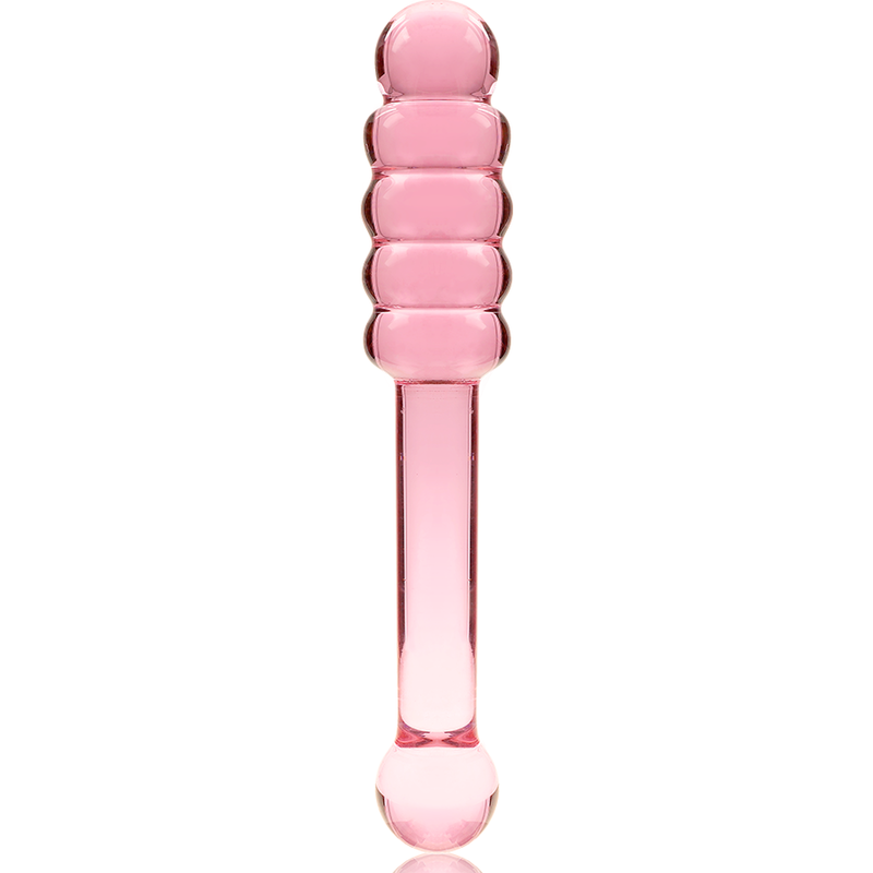 NEBULA SERIES BY IBIZA - MODELO 20 DILDO VIDRO BOROSILICADO TRANSPARENTE 20.5 CM -O- 3 CM