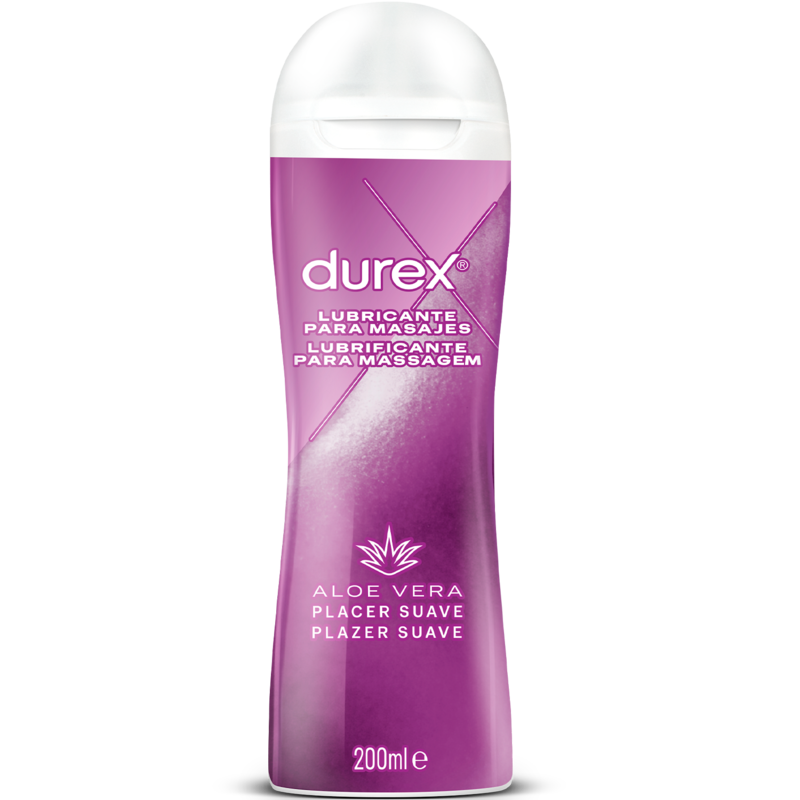 DUREX - PLAY 2-1 LUBRIFICANTE ÍNTIMO E MASSAGEM ALOE VERA - Sexshoptuga