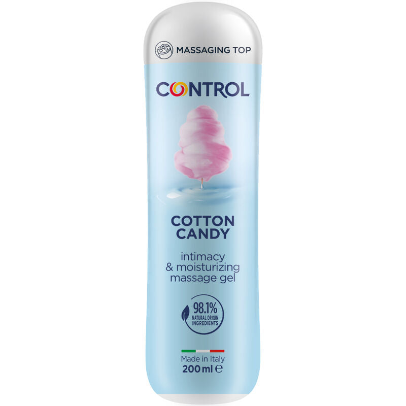 CONTROL - GEL DE MASSAGEM ALGODO DOCE 3 EM 1 200 ML - Sexshoptuga  Sexshoptuga 