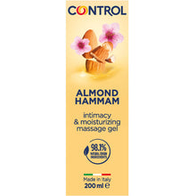 CONTROL - GEL DE MASSAGEM HAMMAM DE AMÊNDOA 3 EM 1 200 ML - Sexshoptuga  Sexshoptuga 