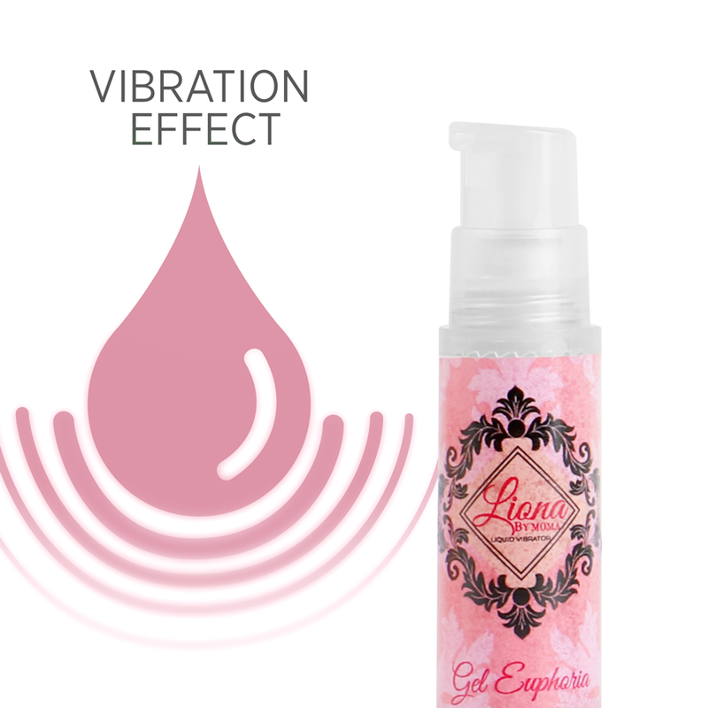 LIONA BY MOMA - LIQUID VIBRATOR EUPHORIA GEL 6 ML - Sexshoptuga  Sexshoptuga 