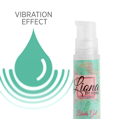 LIONA BY MOMA - LIQUID VIBRATOR LIBIDO GEL 6 ML - Sexshoptuga 