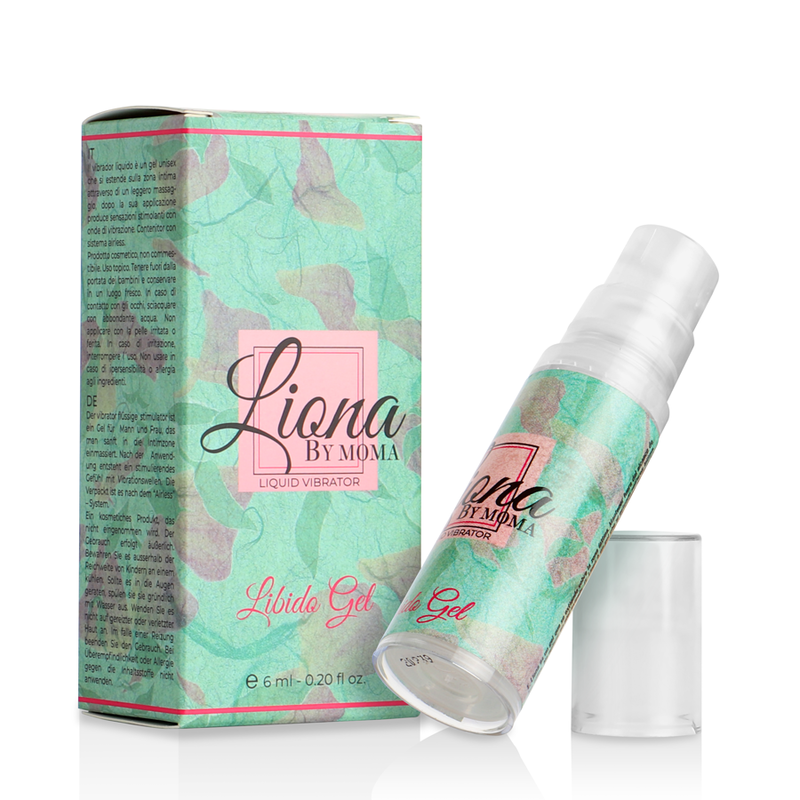 LIONA BY MOMA - LIQUID VIBRATOR LIBIDO GEL 6 ML - Sexshoptuga  Sexshoptuga 