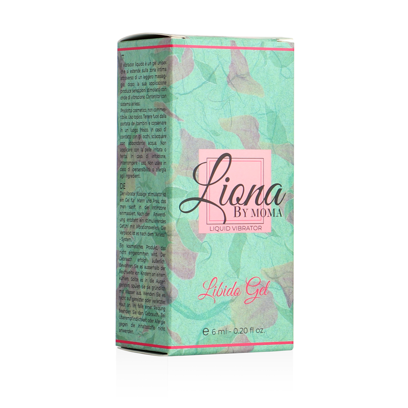 LIONA BY MOMA - LIQUID VIBRATOR LIBIDO GEL 6 ML - Sexshoptuga  Sexshoptuga 