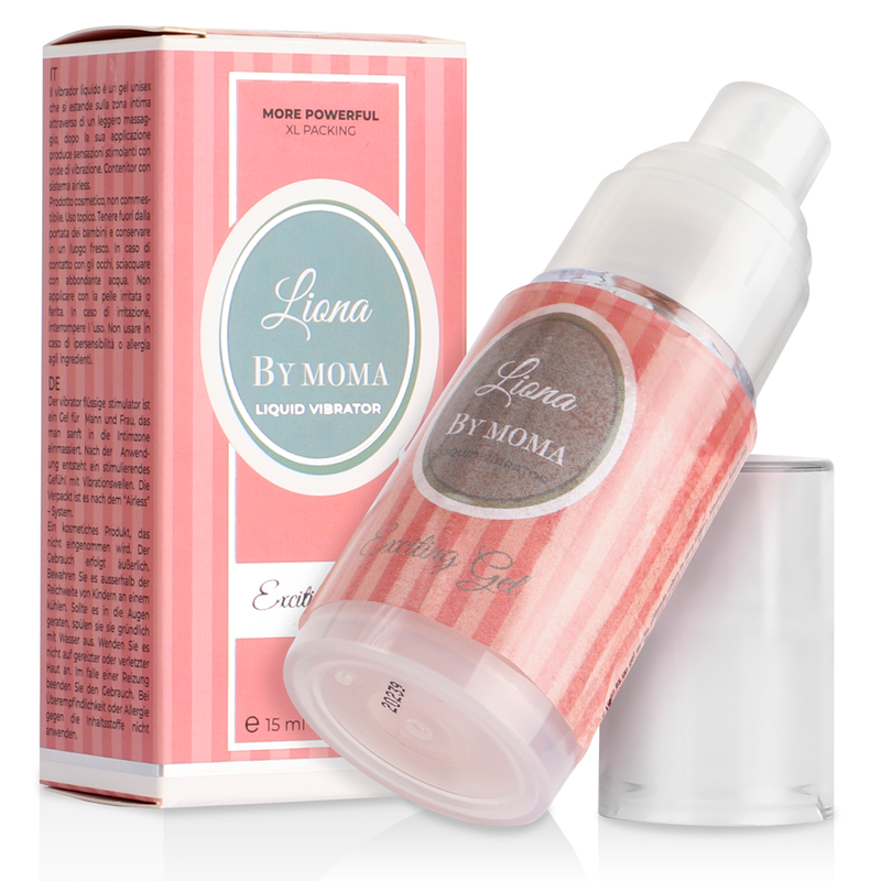 LIONA BY MOMA - LIQUID VIBRATOR EXCITING GEL 15 ML - Sexshoptuga  Sexshoptuga 