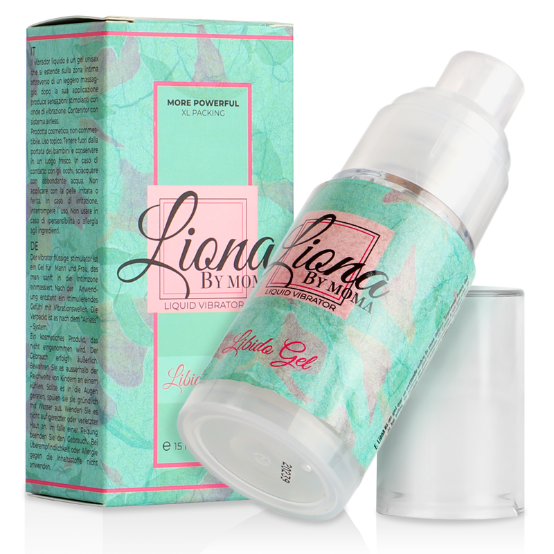 LIONA BY MOMA - LIQUID VIBRATOR LIBIDO GEL 15 ML - Sexshoptuga  Sexshoptuga 