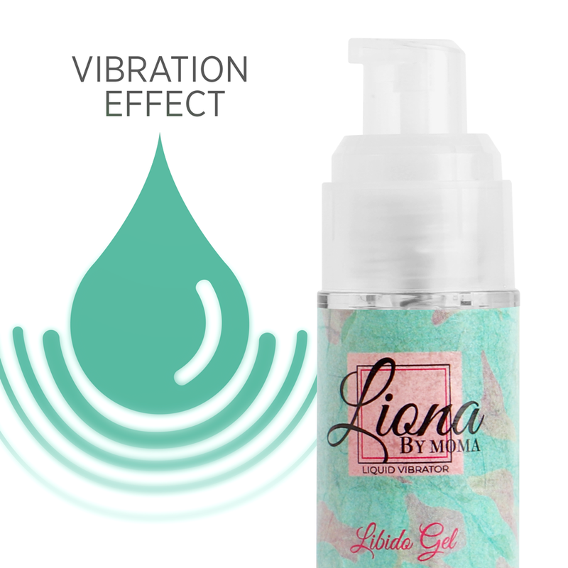 LIONA BY MOMA - LIQUID VIBRATOR LIBIDO GEL 15 ML - Sexshoptuga  Sexshoptuga 