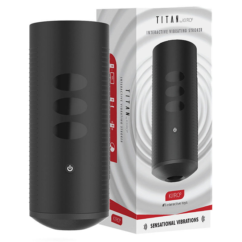 KIIROO - MASTURBADOR TECNOLÓGICO TITAN - Sexshoptuga  Sexshoptuga 