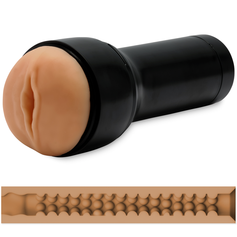 KIIROO - ESTIMULADOR MASTURBADOR FEEL STROKER - MARROM CLARO - Sexshoptuga  Sexshoptuga 