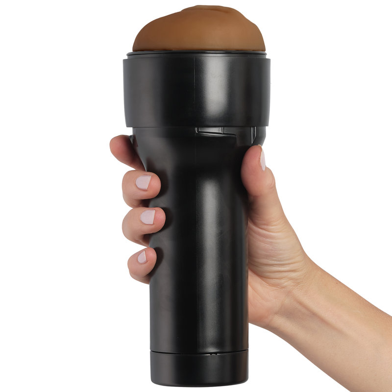 KIIROO - ESTIMULADOR MASTURBADOR FEEL STROKER - MARROM - Sexshoptuga  Sexshoptuga 