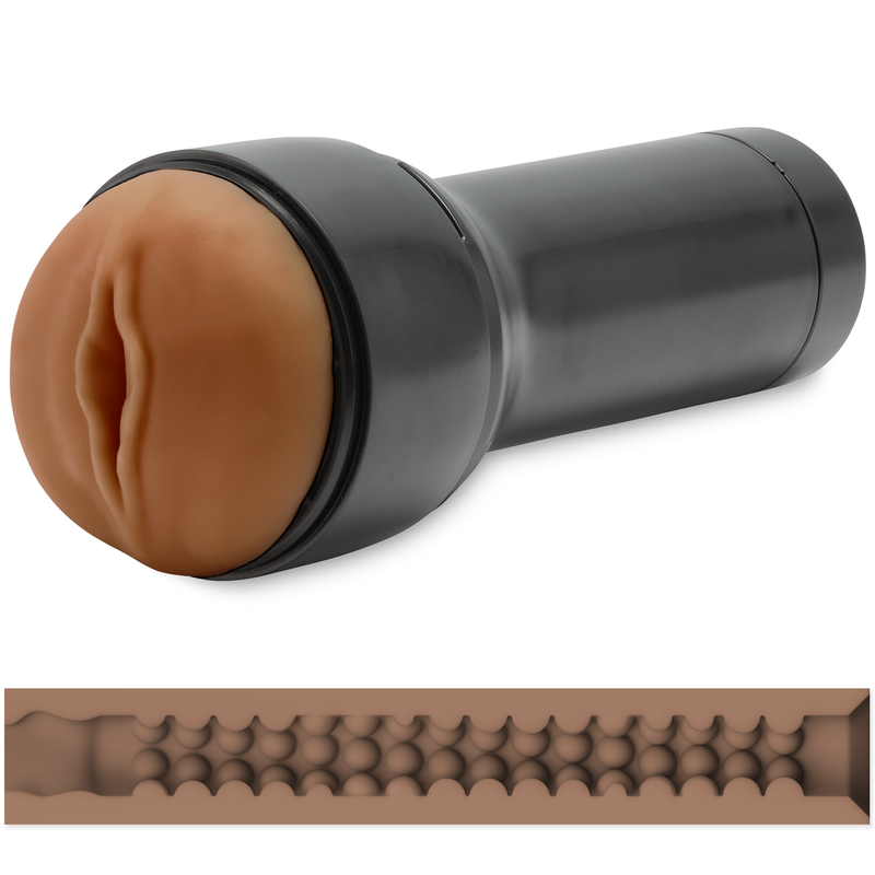 KIIROO - ESTIMULADOR MASTURBADOR FEEL STROKER - MARROM - Sexshoptuga  Sexshoptuga 