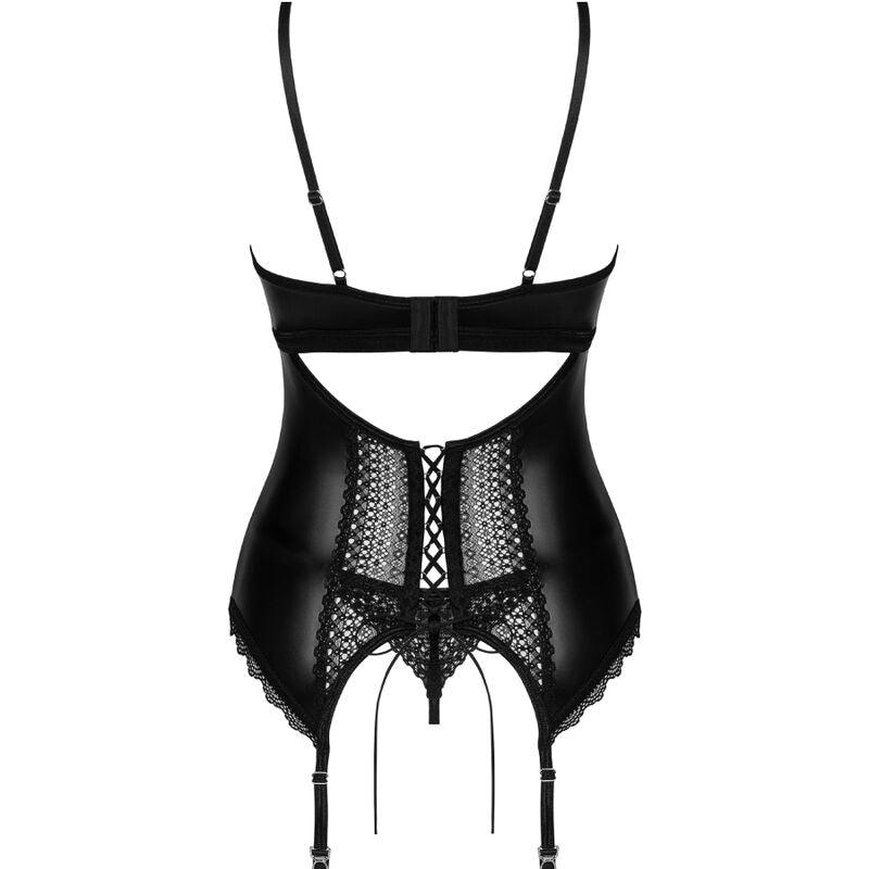 OBSESSIVE - CORSET NORIDES E TANGA XS/S - Sexshoptuga 