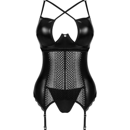 OBSESSIVE - CORSET NORIDES E TANGA XS/S - Sexshoptuga 