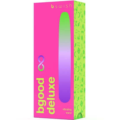 B SWISH - BGOOD INFINITE DELUXE VIBRADOR RECARREGVEL SILICONE AZUL - Sexshoptuga 