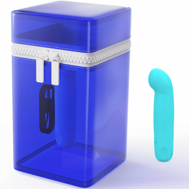 B SWISH - BCUTE CURVE INFINITE CLASSIC EDIO LIMITADA VIBRADOR RECARREGVEL DE SILICONE AZUL - Sexshoptuga 