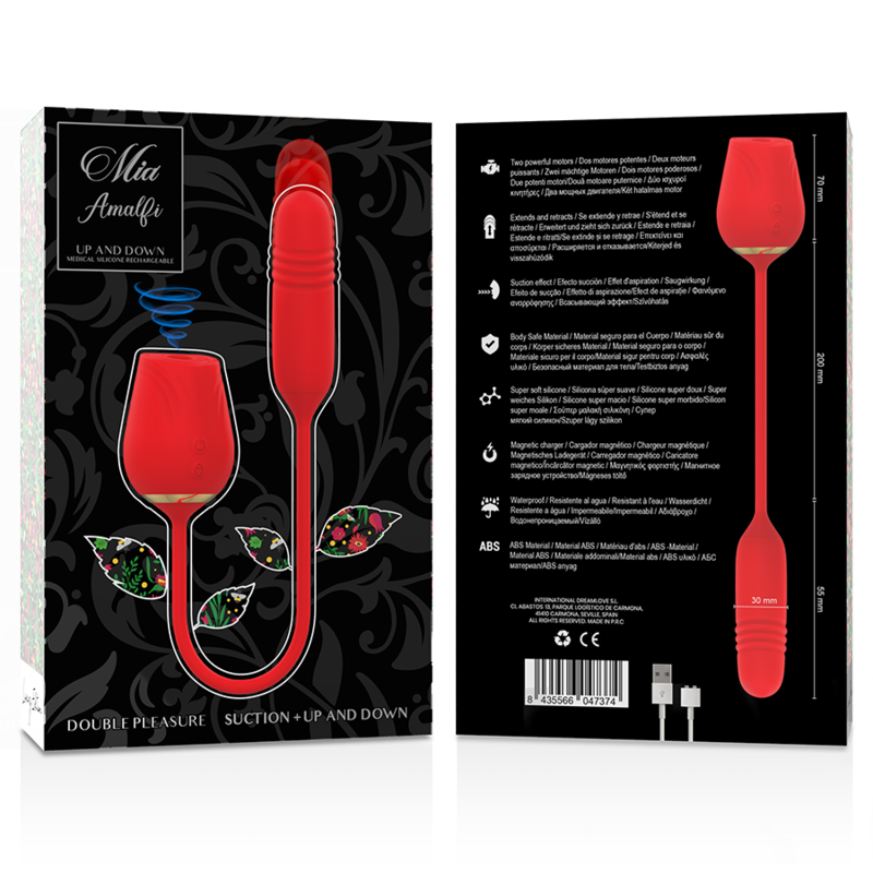 MIA - AMALFI DUPLO PRAZER SUCCI N + PARA CIMA E PARA BAIXO - Sexshoptuga  Sexshoptuga 