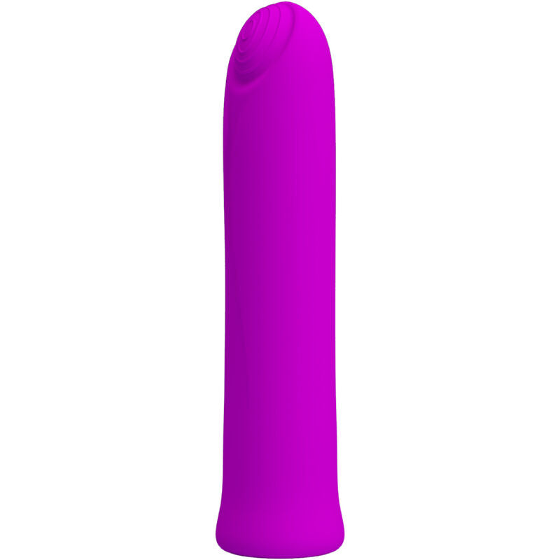 PRETTY LOVE - VIBRADOR CURTIS MINI SUPER POWER 12 VIBRAÕES DE SILICONE VIOLETA - Sexshoptuga 