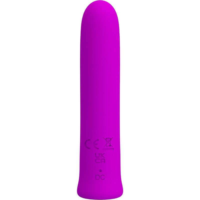 PRETTY LOVE - VIBRADOR CURTIS MINI SUPER POWER 12 VIBRAÕES DE SILICONE VIOLETA - Sexshoptuga 