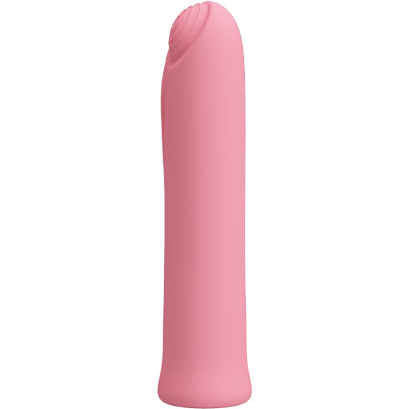 PRETTY LOVE - VIBRADOR CURTIS MINI SUPER POWER 12 VIBRAÕES DE SILICONE ROSA - Sexshoptuga 