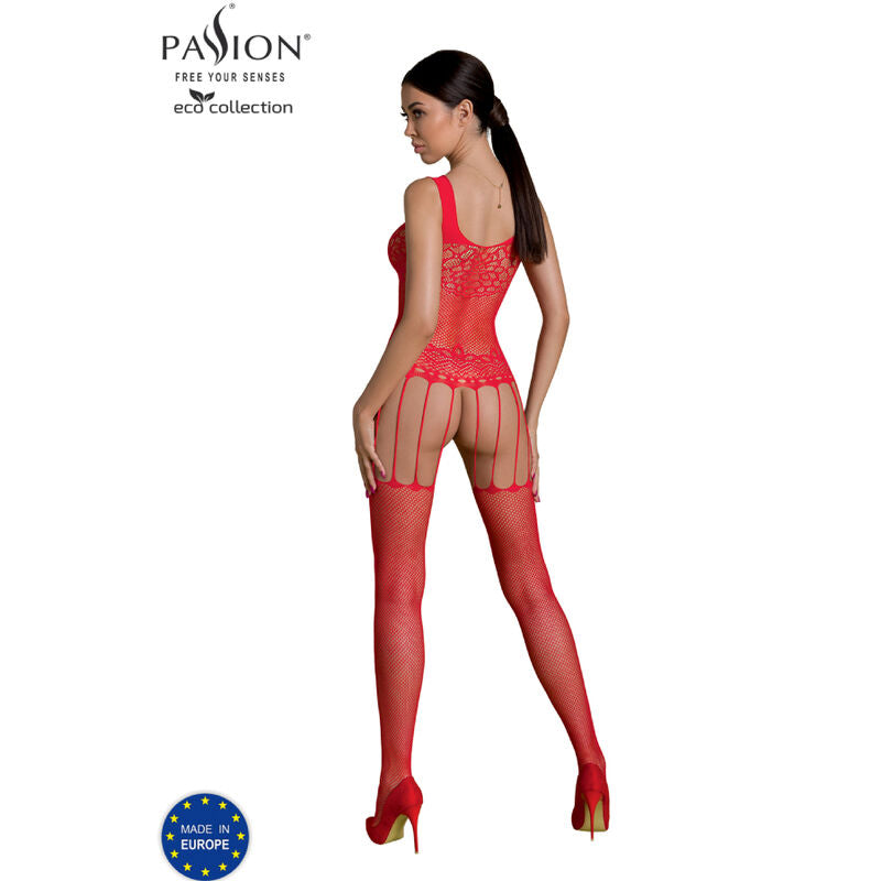 PASSION - COLEO ECO BODYSTOCKING ECO BS001 PRETO - Sexshoptuga 