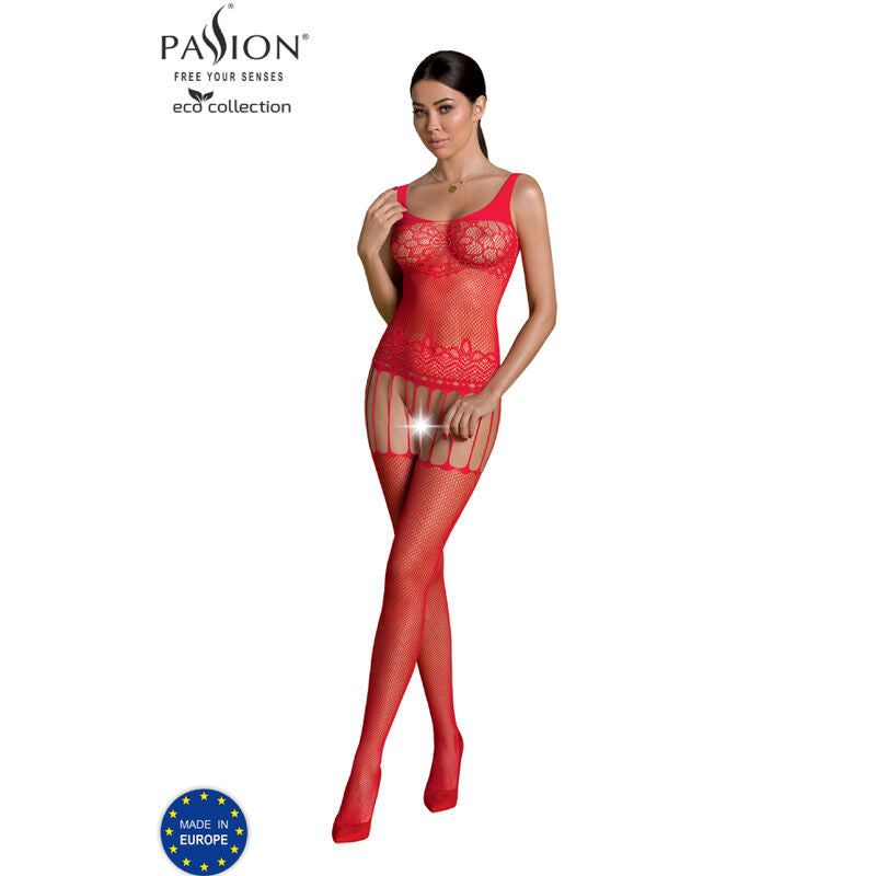 PASSION - COLEO ECO BODYSTOCKING ECO BS001 PRETO - Sexshoptuga 