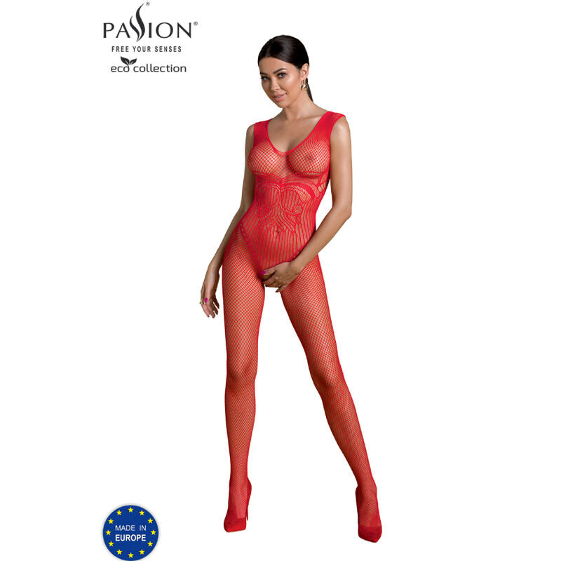 PASSION - COLEO ECO BODYSTOCKING ECO BS003 PRETO - Sexshoptuga 