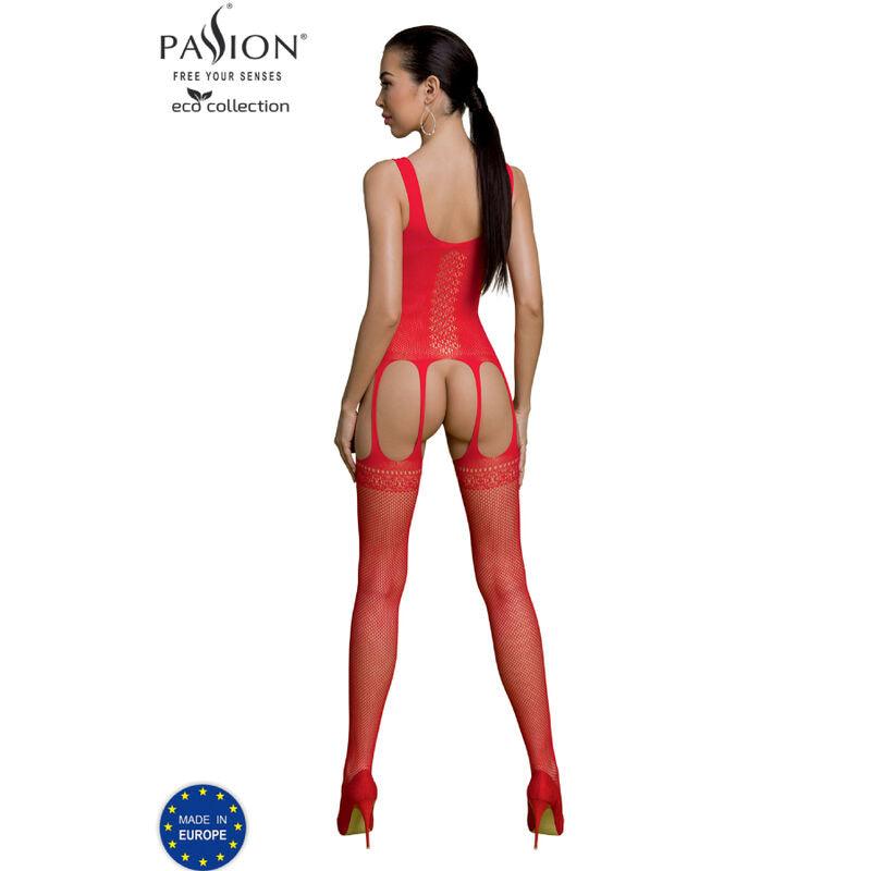 PASSION - COLEO ECO BODYSTOCKING ECO BS007 PRETO - Sexshoptuga 