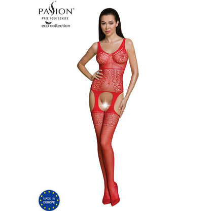 PASSION - COLEO ECO BODYSTOCKING ECO BS010 PRETO - Sexshoptuga 