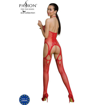 PASSION - COLEO ECO BODYSTOCKING ECO BS013 PRETO - Sexshoptuga 