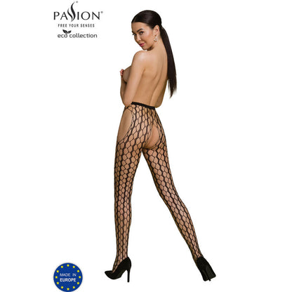 PASSION - COLEO ECO BODYSTOCKING ECO S007 PRETO - Sexshoptuga 