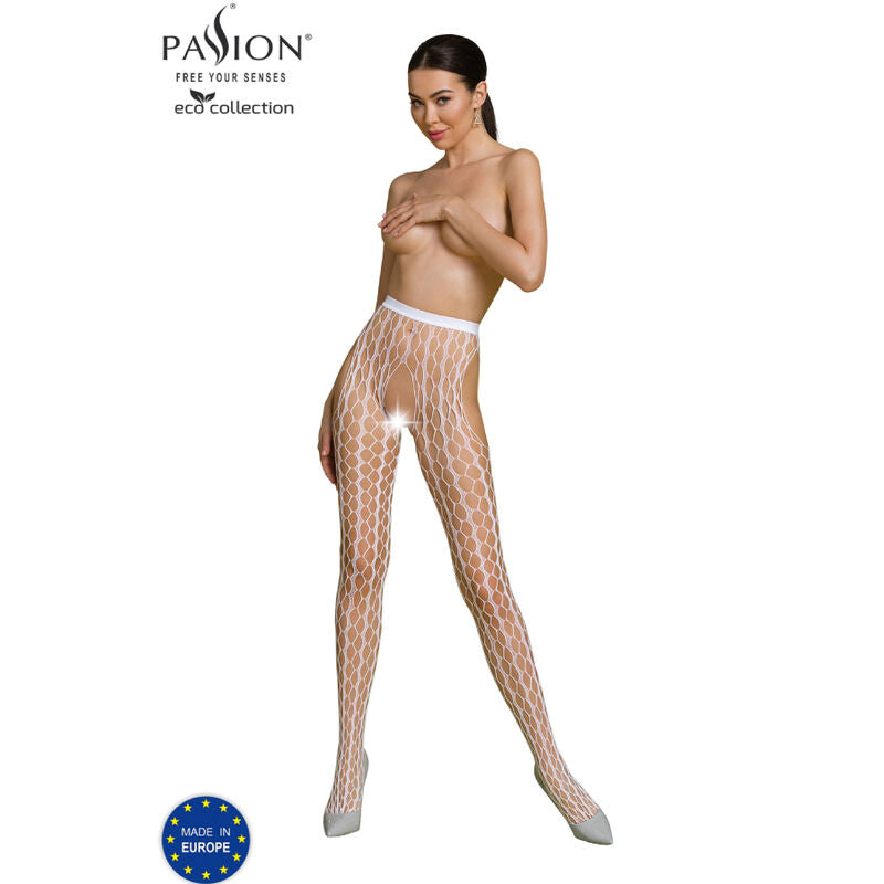 PASSION - COLEO ECO BODYSTOCKING ECO S007 PRETO - Sexshoptuga 