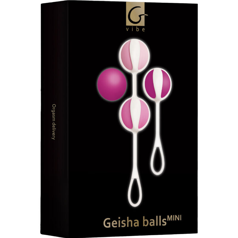 G-VIBE - CONJUNTO 4 BOLAS DE GEIXA MINI ROXO - Sexshoptuga  Sexshoptuga 