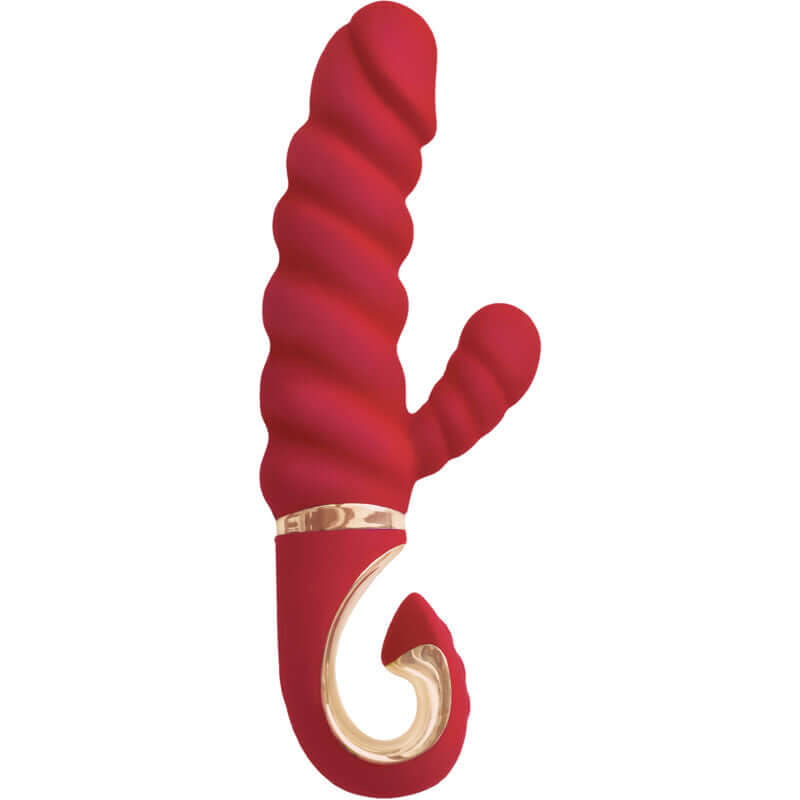 G-VIBE - VIBRADOR DE SILICONE VERMELHO GCANDY MINI - Sexshoptuga  Sexshoptuga 