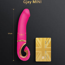 G-VIBE - VIBRADOR DE SILICONE GJAY MINI ROSA - Sexshoptuga  Sexshoptuga 