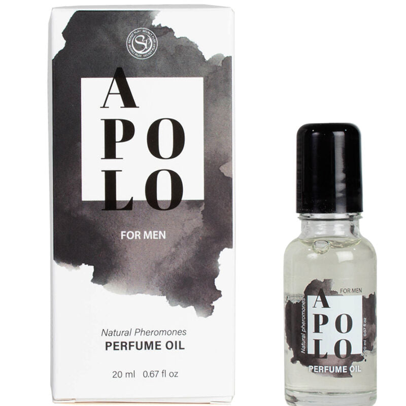 SECRETPLAY - ÓLEO DE PERFUME DE FEROMONAS NATURAIS APOLO 20 ML - Sexshoptuga  Sexshoptuga 