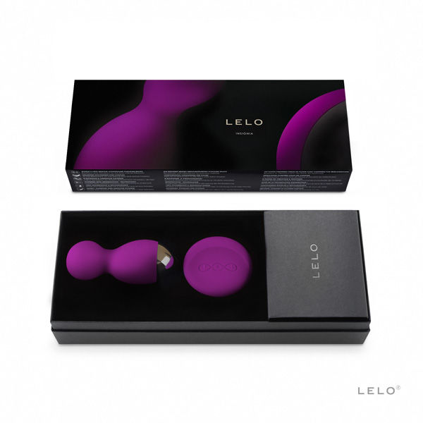 LELO - BADGE HULA BOLAS DEEP ROSE - Sexshoptuga  Sexshoptuga 